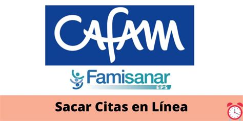 teléfono citas cafam|Citas Médicas 